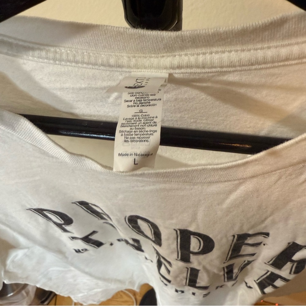 Proper Twelve Irish Whiskey White T-Shirt - Picture 3 of 5